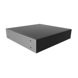 RM1U0808VBK, Hammond 19 Aluminium Rack-mount housings, powder coated, RM series