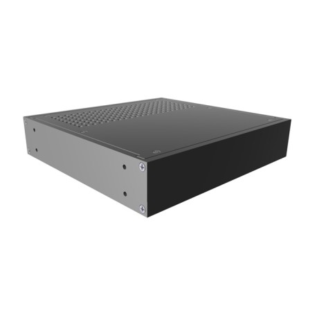 RM1U0808VBK, Hammond 19 Aluminium Rack-mount housings, powder coated, RM series