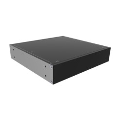 RM1U0808SBK, Hammond 19 Aluminium Rack-mount housings, powder coated, RM series