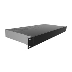 RM1U1908VBK, Hammond 19 Aluminium Rack-mount housings, powder coated, RM series