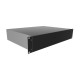 RM2U1913VBK, Hammond 19 Aluminium Rack-mount housings, powder coated, RM series RM2U1913VBK