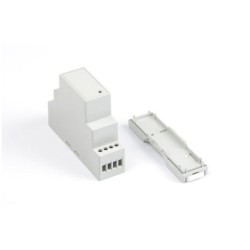 PT014G-S, Supertronic DIN rail housings, ABS, IP44, various colours and dimensions, PT series