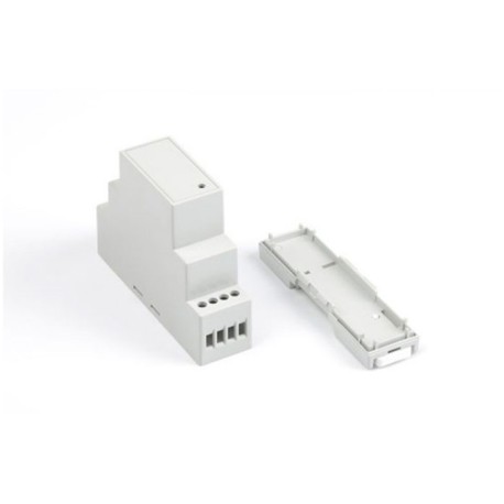 PT014G-S, Supertronic DIN rail housings, ABS, IP44, various colours and dimensions, PT series