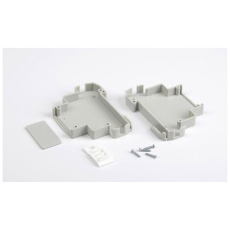 PT101G-S, Supertronic DIN rail housings, ABS, IP44, various colours and dimensions, PT series