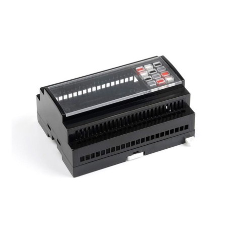 PT207BN-S, Supertronic DIN rail housings, ABS, IP44, various colours and dimensions, PT series