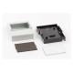 PT504G-S, Supertronic DIN rail housings, ABS, IP44, various colours and dimensions, PT series PT504G-S