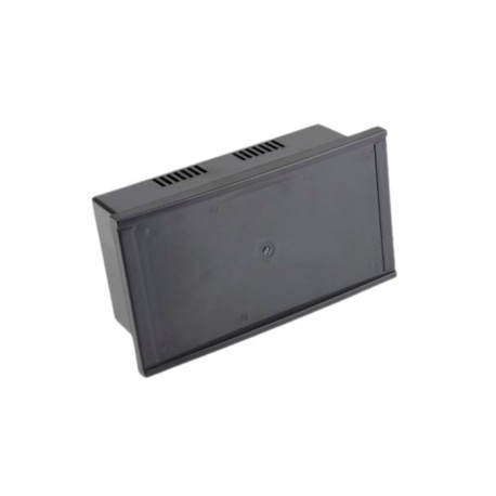 PO100N-S, Supertronic Panel mounting housing, ABS, IP54, black, PO series