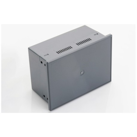 PO310N-S, Supertronic Panel mounting housing, ABS, IP54, black, PO series