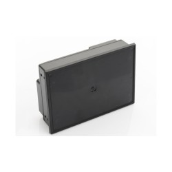 PO360N-S, Supertronic Panel mounting housing, ABS, IP54, black, PO series