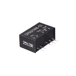 DPA01W8-15, Mean Well DC/DC converters, 1W, SIP6 housing, SPA01W8 and DPA01W8 series