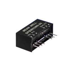 SPBW03W8-05, Mean Well DC/DC converters, 3W, SIP8 housing, SPBW03W8 and DPBW03W8 series