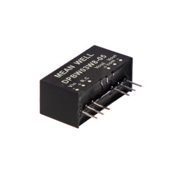 DPBW03W8-05, Mean Well DC/DC converters, 3W, SIP8 housing, SPBW03W8 and DPBW03W8 series