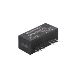 DPB09W8-12, Mean Well DC/DC converters, 9W, SIP8 housing, SPB09W8 and DPB09W8 series