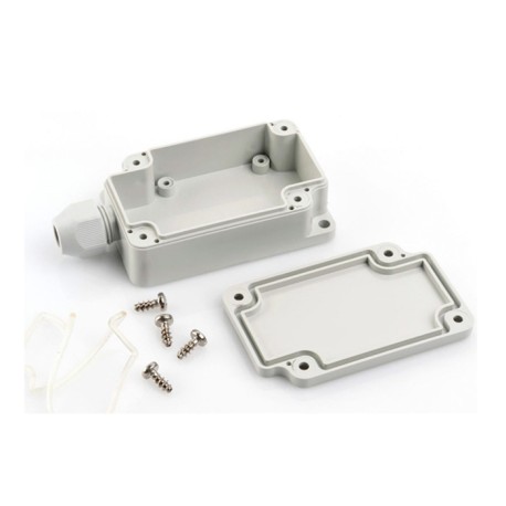 PB204G-S, Supertronic plastic housings, ABS, various colours and dimensions, PB series