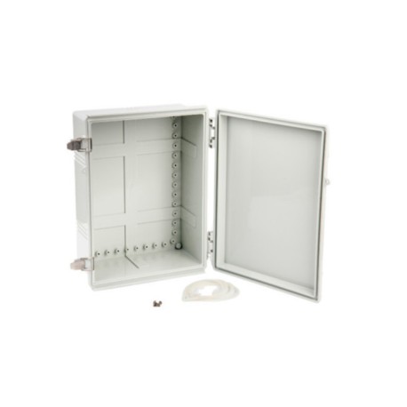 PC304020G-S, Supertronic Kunststoffgehäuse, ABS, grau, verschiedene Abmessungen, PC Serie