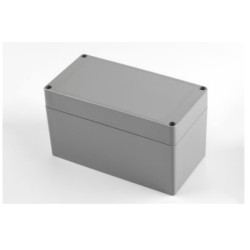 PE056K-S, Supertronic plastic housings, ABS, gray, various dimensions, PE series