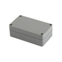 PE210K-S, Supertronic plastic housings, ABS, gray, various dimensions, PE series