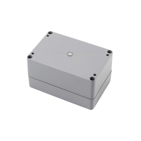 PE215K-S, Supertronic plastic housings, ABS, gray, various dimensions, PE series