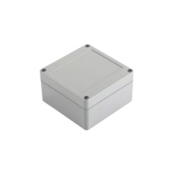 PE218K-S, Supertronic plastic housings, ABS, gray, various dimensions, PE series