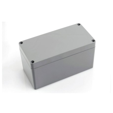 PE228K-S, Supertronic plastic housings, ABS, gray, various dimensions, PE series