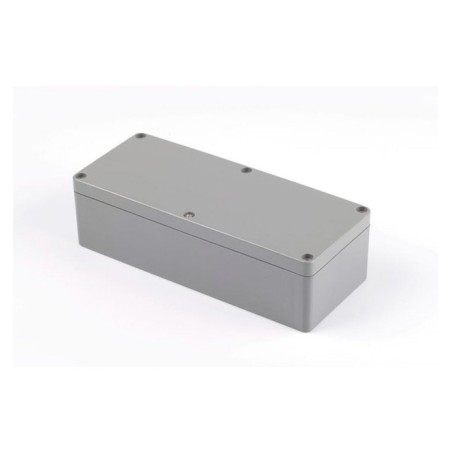 PE234K-S, Supertronic plastic housings, ABS, gray, various dimensions, PE series