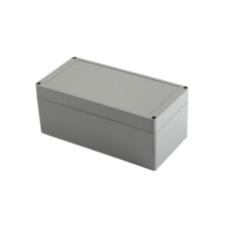 PE250K-S, Supertronic plastic housings, ABS, gray, various dimensions, PE series