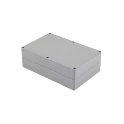 PE260K-S, Supertronic Kunststoffgehäuse, ABS, grau, verschiedene Abmessungen, PE Serie