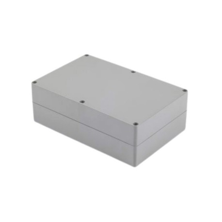 PE264K-S, Supertronic plastic housings, ABS, gray, various dimensions, PE series