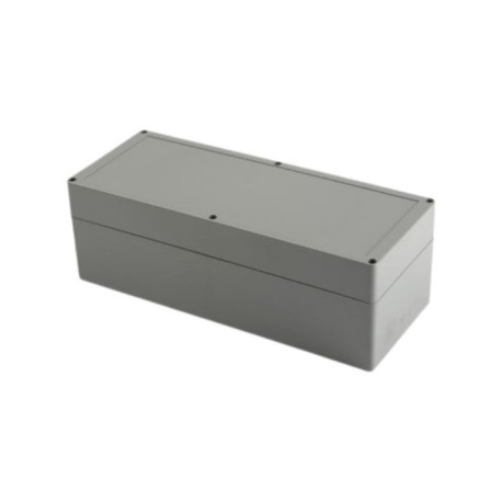 PE266K-S, Supertronic plastic housings, ABS, gray, various dimensions, PE series