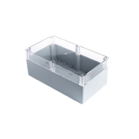 PE272K-S, Supertronic plastic housings, ABS, gray, various dimensions, PE series