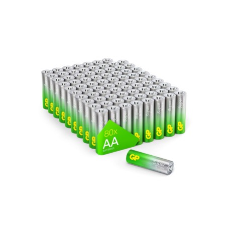 GPSUP15A543S80, GP Batteries alkaline manganese batteries, Super Alkaline series