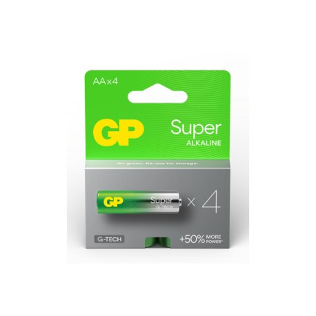 GPSUP15A763C4, GP Batteries alkaline manganese batteries, Super Alkaline series
