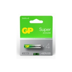GPSUP24A224C4, GP Batteries alkaline manganese batteries, Super Alkaline series