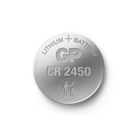 GPCR2450STD442C2, GP Batteries lithium manganese dioxide button cells, 3V, CR series