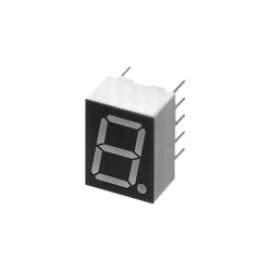 LTS4301P-T, LiteOn 7-segment LED displays, 10mm digit height, 1 digit, LTS4301 und LTS4801 series