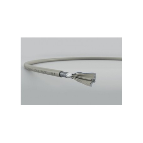 9009420, Klasing flat cables, shielded, AWG28, grey, FL-(St)CY-RD series