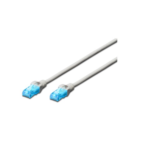 DK-1512-050, Digitus U/UTP Patchkabel, Cat. 5E, grau, DK-1511 / DK-1512 Serie