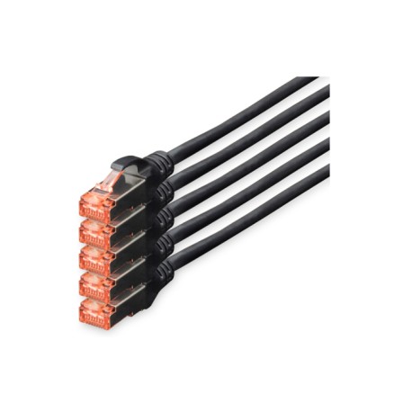 DK-1644-100-BL-5, Assmann Digitus SFTP patch cables, Cat 6, DK-1644 series