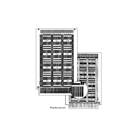 932-HP, Rademacher prototyping boards, pitch 2,54mm, UP series