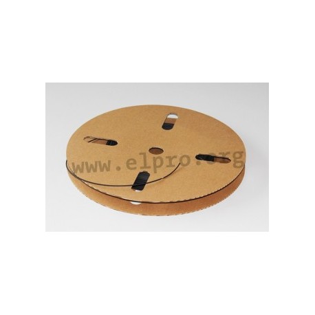 WSHF-W 381 schwarz 30m, Heat-shrinkable tubing, 2:1, on reel, WSHF-W series