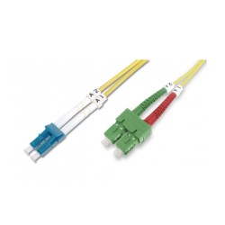 DK-292SCA3LC-03, Assmann Digitus LWL Patch Cables, duplex, SC/APC and LC/PC plugs,  DK-292SCA series