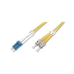 DK-2931-01, Assmann Digitus LWL Patch Cable, duplex, LC and ST plugs, DK-2931 series