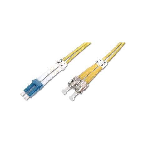 DK-2931-02, Assmann Digitus LWL Patch Cable, duplex, LC and ST plugs, DK-2931 series