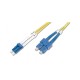 DK-2932-05, Assmann Digitus LWL Patchkabel, Duplex, LC- und SC-Stecker, DK-2932 Serie DK-2932-05 5m DK-2932-05