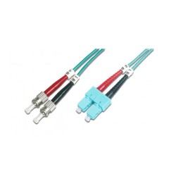 DK-2512-01/3, Assmann Digitus LWL Patch Cables, duplex, ST and SC plugs, DK-2512 series