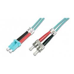 DK-2531-03/3, Assmann Digitus LWL Patch Cables, duplex, LC and ST plugs, DK-2531 series