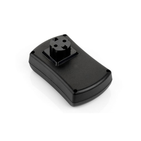 PD140N-S, Supertronic Plug Housings, ABS, grey / black, PD series