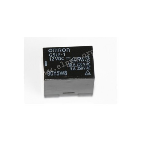 G5LE-1-VD DC48, Omron PCB relays, 10A, 1 changeover contact, G5LE series