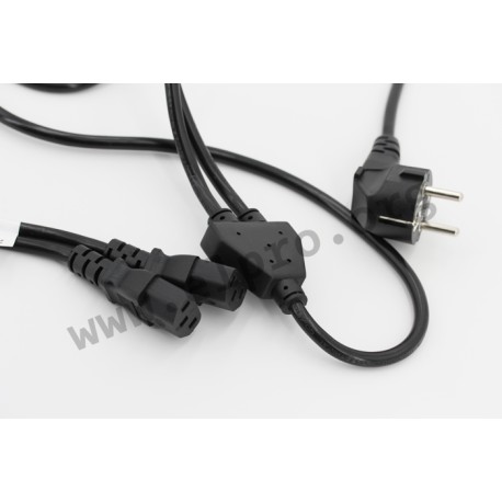 SGKA Y 2,35m schwarz 1mm²