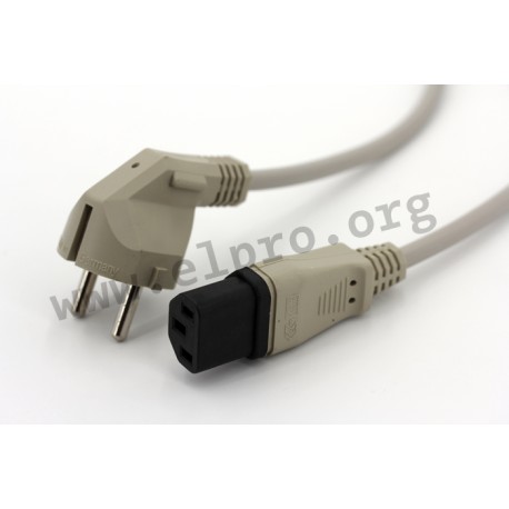 SGK 2,5m grau RAL 7032 1mm²